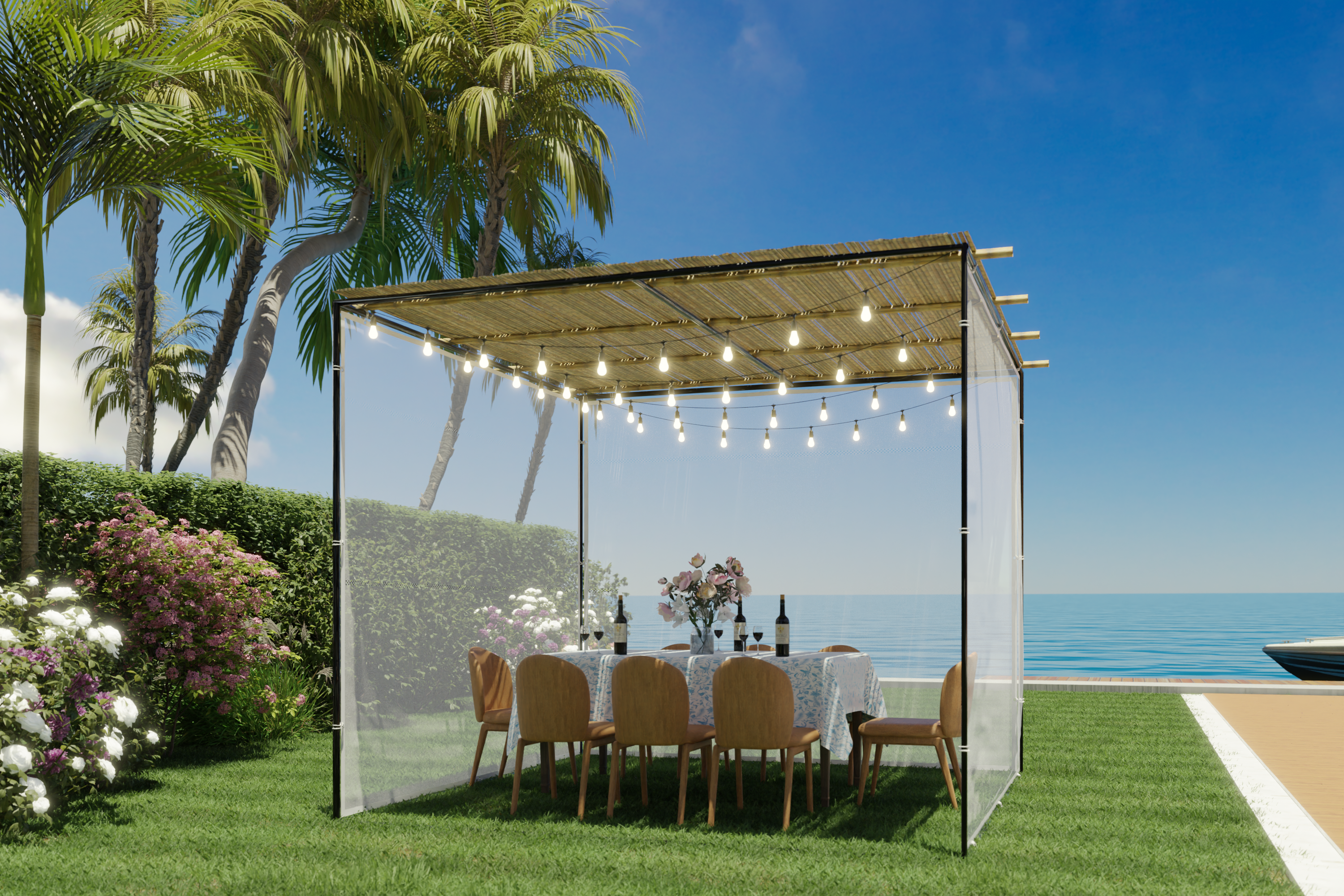 AirMesh Sukkah - Certified Kosher - 10'x10'