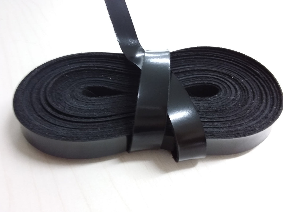 Premium Handmade Tefillin Straps – Avodas Yad – Black on Black (Head & Hand Set)