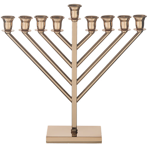 Rose Gold Rambam Chabad Menorah
