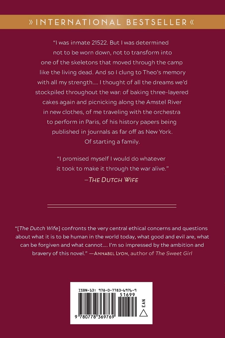 The Dutch Wife - Ellen Keith