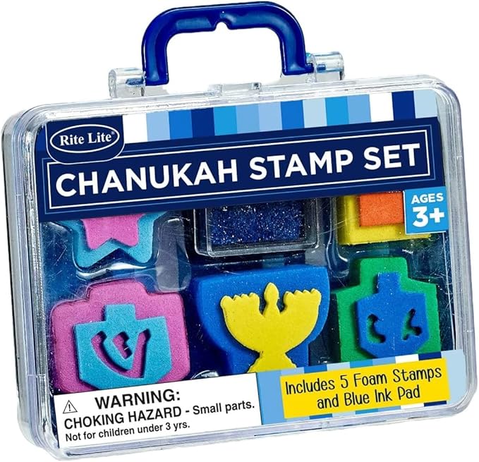 Chanukah Rubber Stamp Kit - Craft for Children