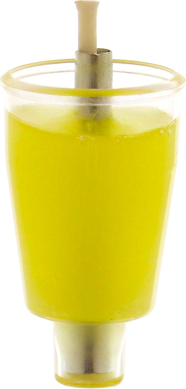 Chanukah olive oil cup E-Z Light Pre Filled Liquid Oil Set of 44 - Mitzvahland.com