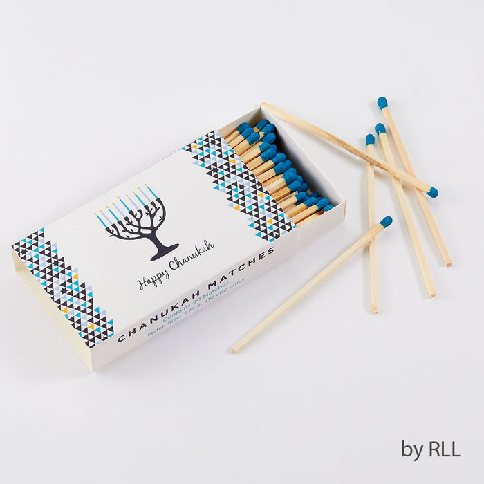 Chanukah Matches in Rectangular Gift Box