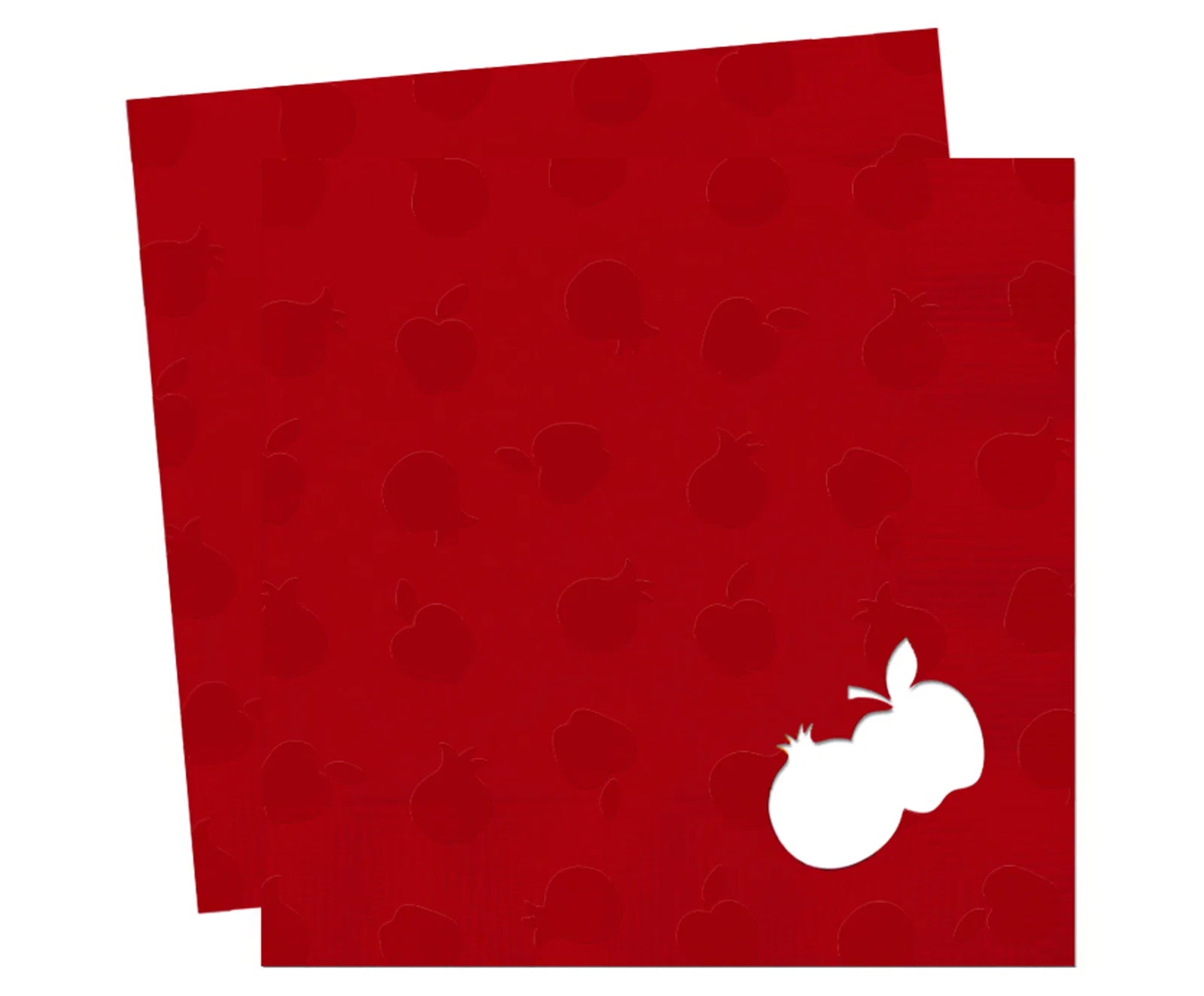 New Year Rosh Hashanah Napkins - Apple & Pom Cut Out