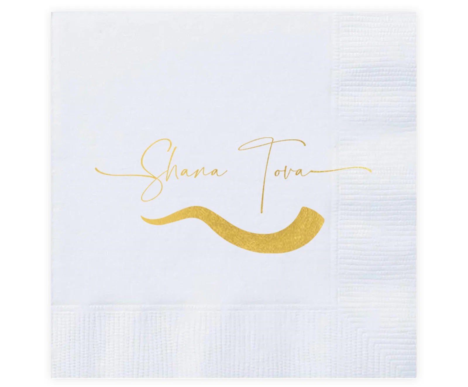 Jewish New Year Rosh Hashanah Napkins - Shofar