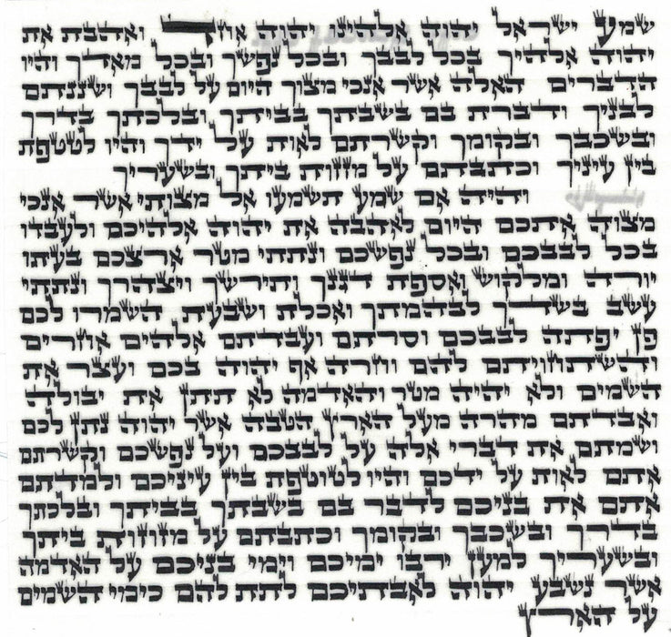 High Quality Mezuzah from Israel - Ashkenazi - Arizal - Certified Kosher -  Size 4.75 Inch - (12 CM)