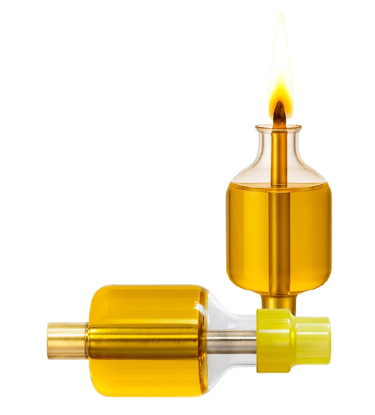 Ness - Prefilled oil Cups for Menorah - Natural - Mitzvahland.com