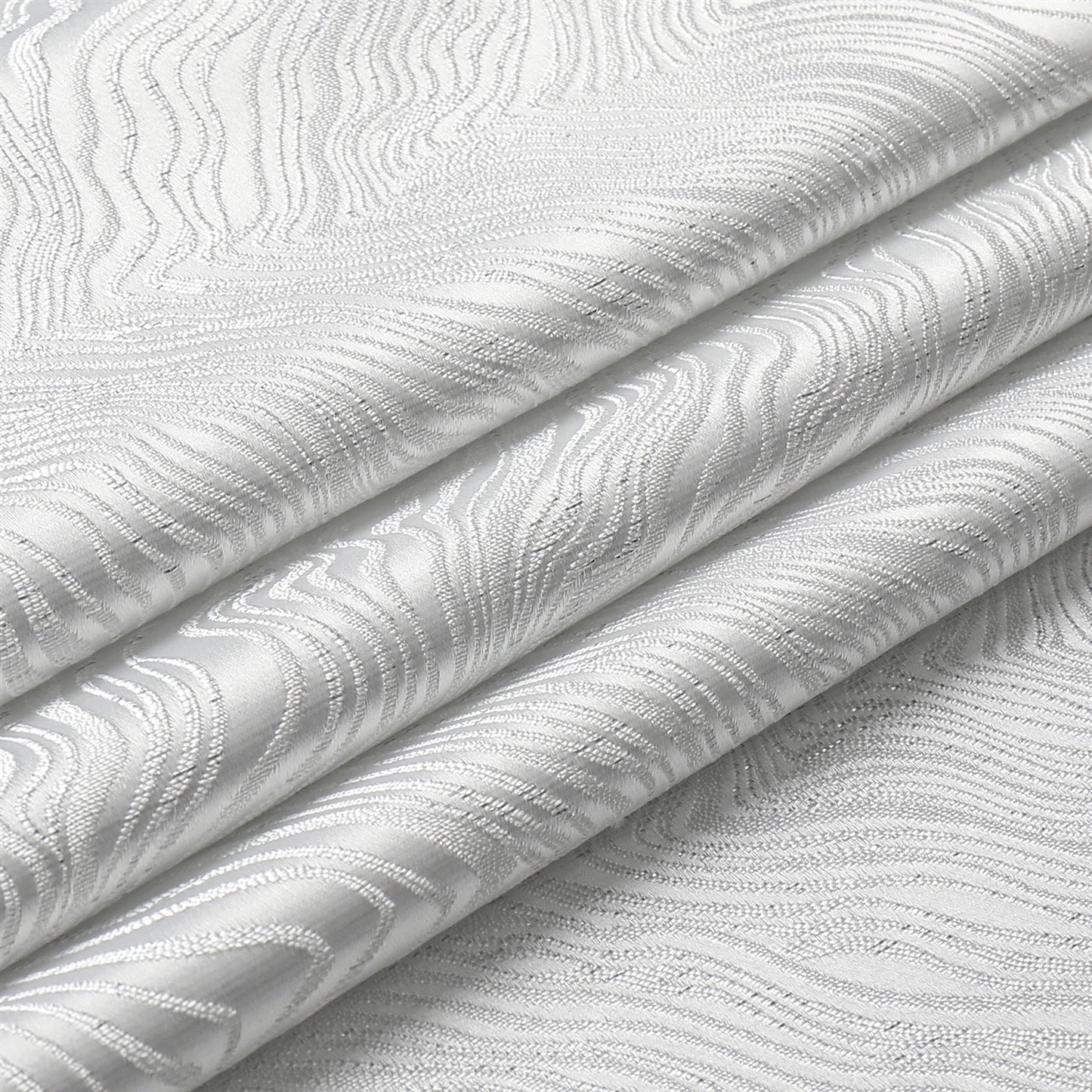 Tablecloth Jacquard - Silver 60" x 90" - Mitzvahland.com