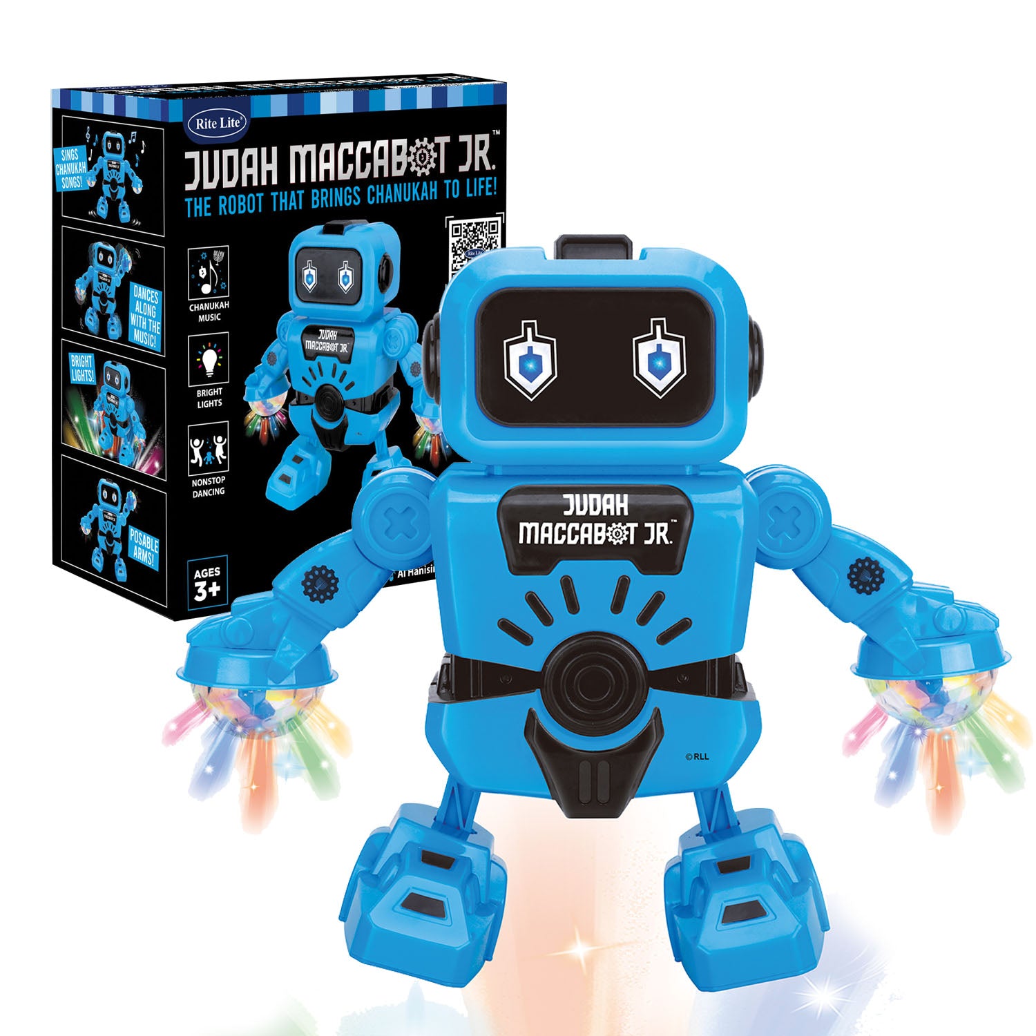 Judah Maccabot Jr.™ Chanukah Robot – Mitzvahland.com