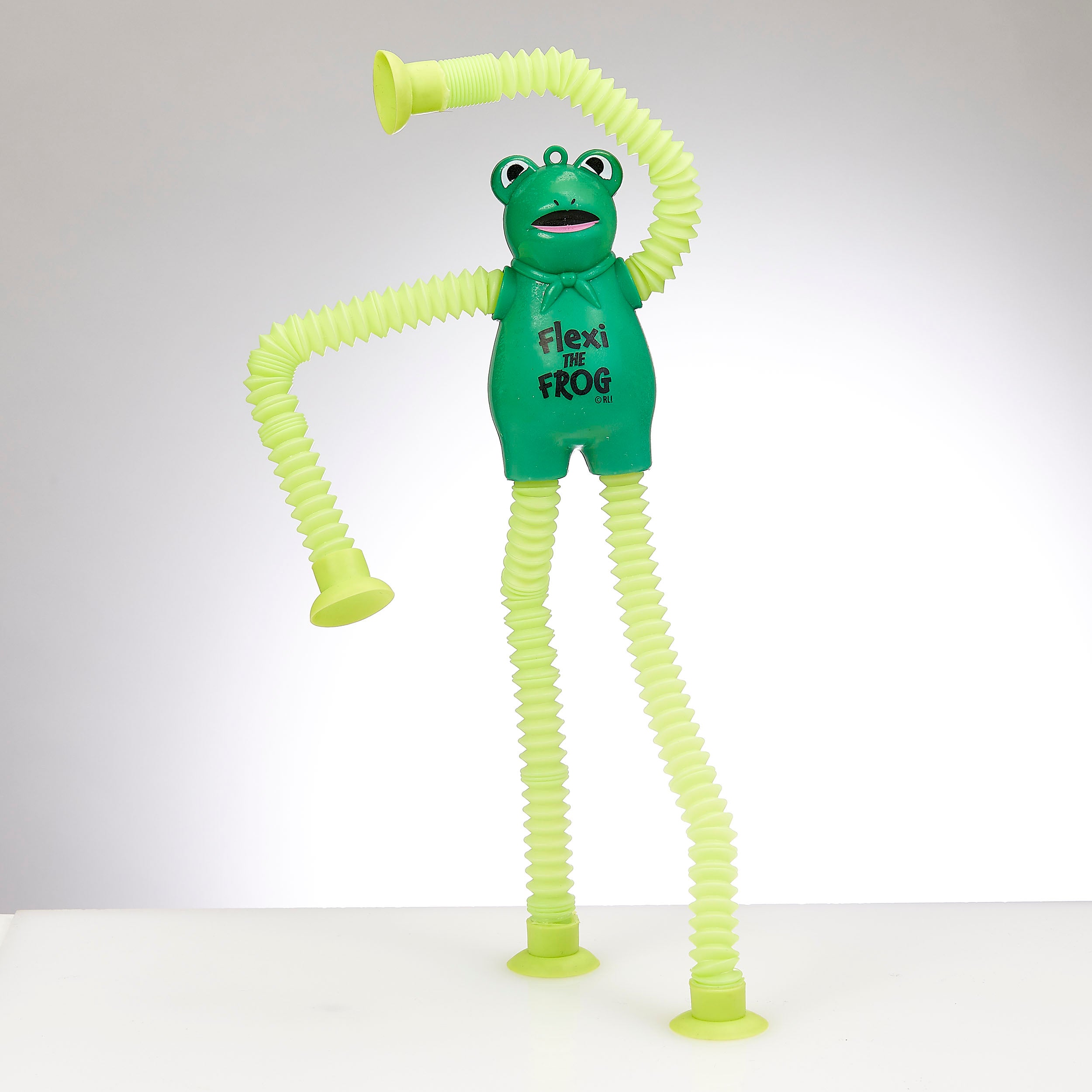 Passover "Flexi The Frog" Pop Tube Toy - Mitzvahland.com