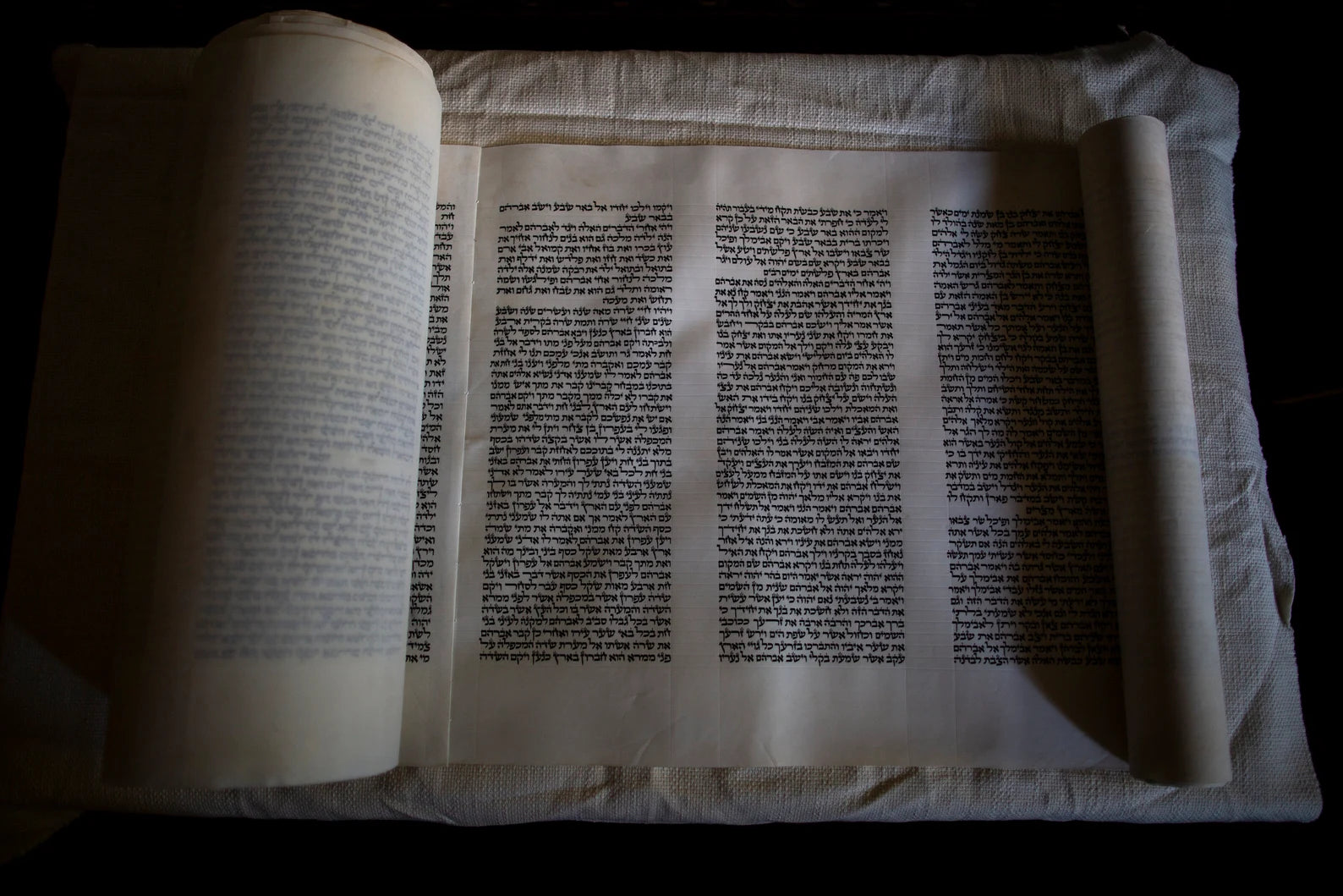 Sefer Torah Scroll Handwritten from Jerusalem, Israel
