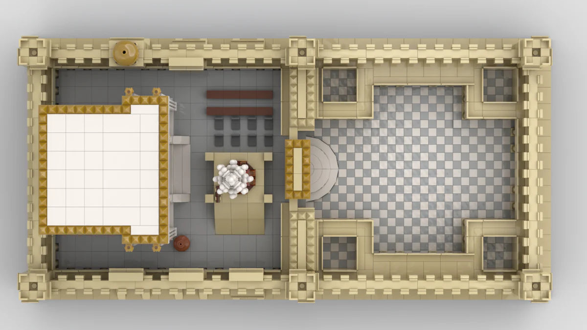 Second Beis Hamikdash Lego Model