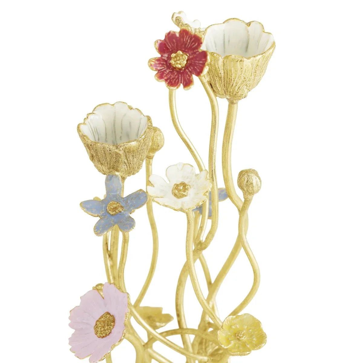 Michael Aram Wildflowers Candleholders - set of two - Mitzvahland.com