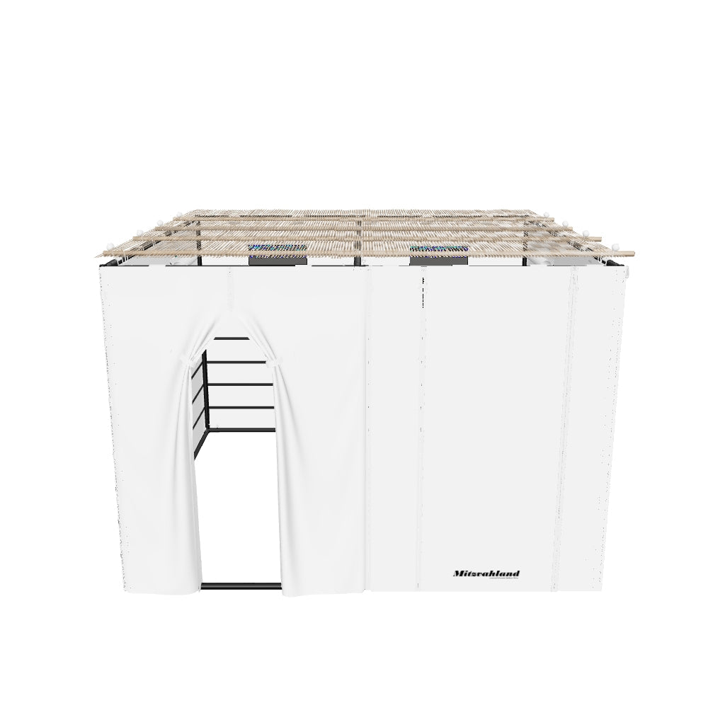 Adjustable Sukkah Kit - 25 Sizes in 1 Kit - Certified Kosher up to 10'x10'