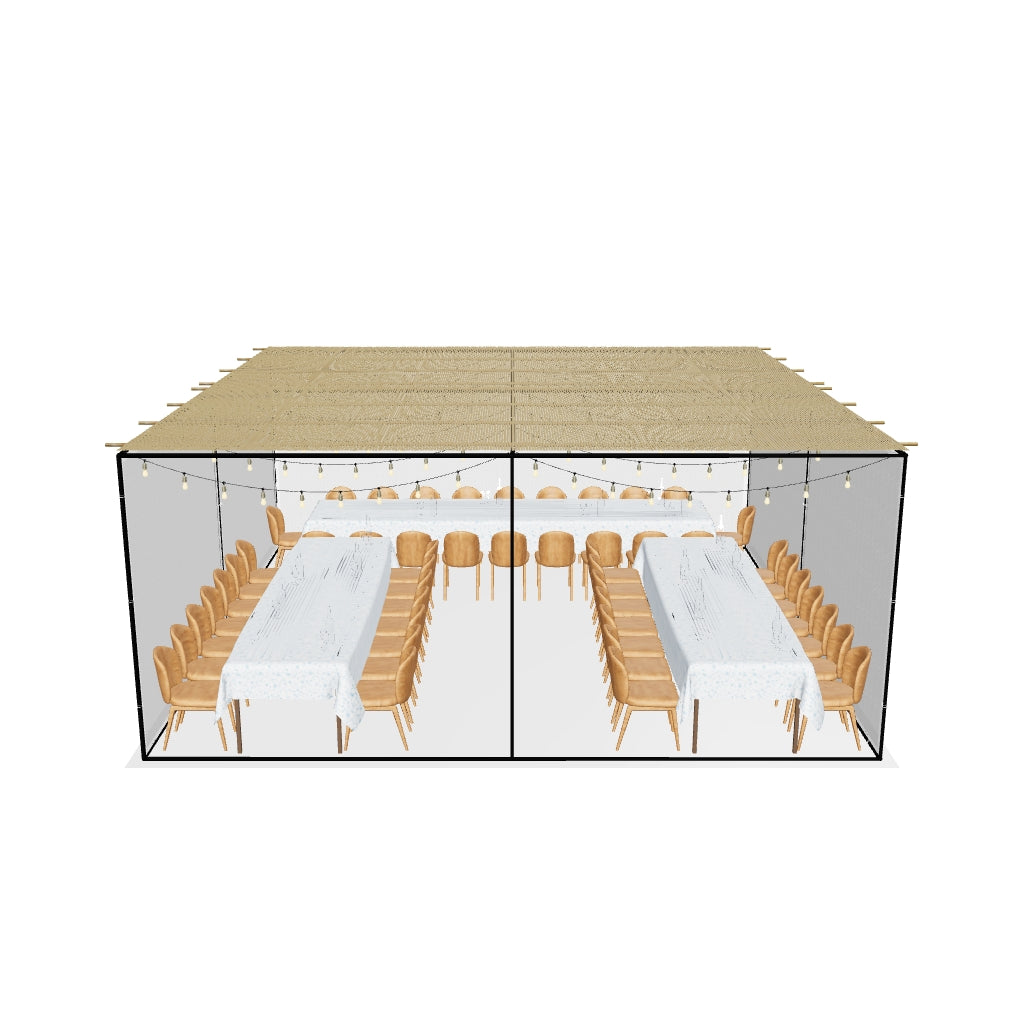 AirMesh Sukkah - Certified Kosher - 20'x20'