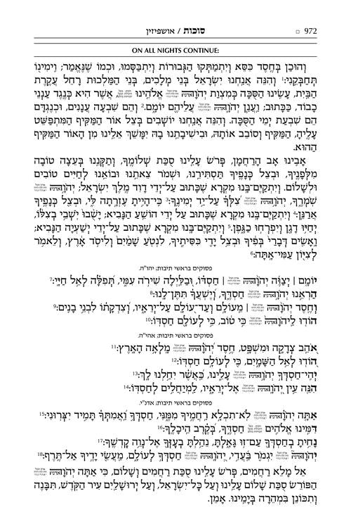 ArtScroll Sephardic Mahzor for the Festivals - Farah Family Edition