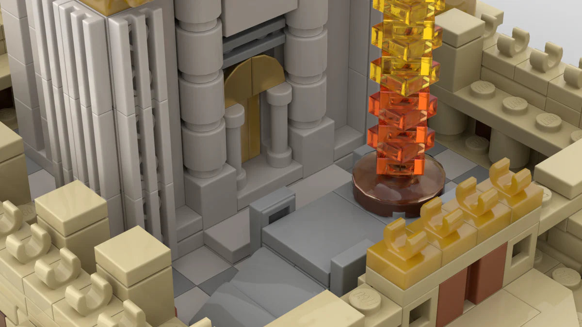 Second Beis Hamikdash Lego Model