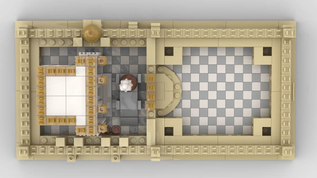 Second Beis Hamikdash Lego Model