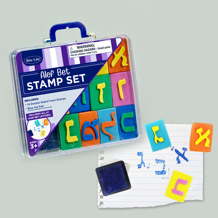 Alef Bet stamp Set