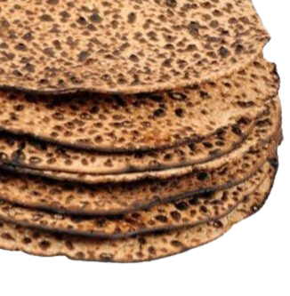 Kfar Chabad Handmade Round Shmura Matzos From Israel - Freshly Baked for Passover 2024