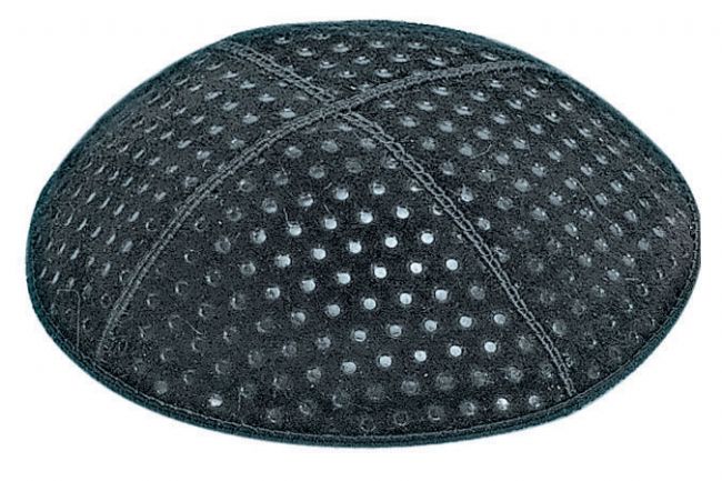 Pin Dots Embossed Kippah