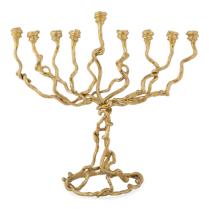 WIisteria Gold Menorah - Michael Aram