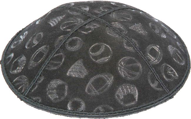 Sports Embossed Kippah