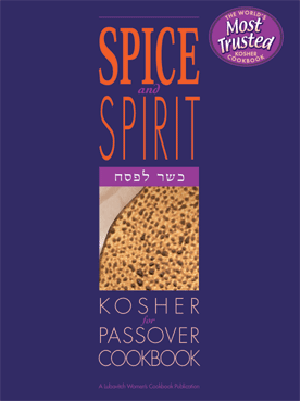 Spice and Spirit kosher Passover Cookbook