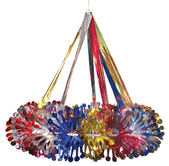 Elegant Sukkah Chandelier | 17 Inches Wide!