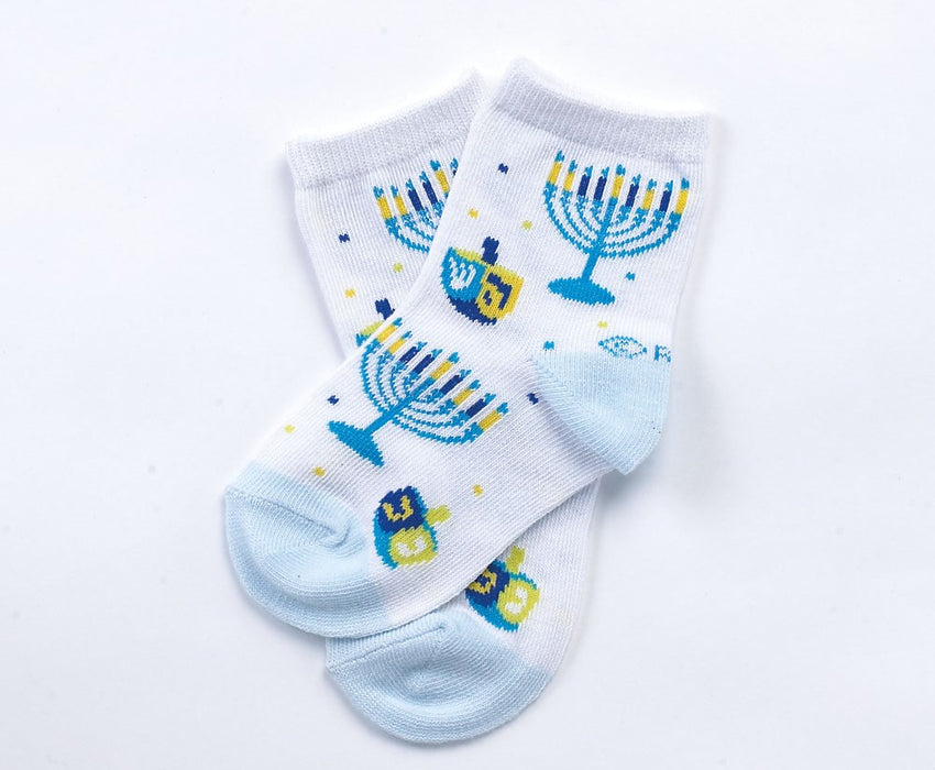 Chanukah Baby Socks