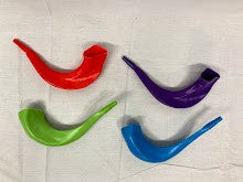 Colorful Plastic Toy Shofar