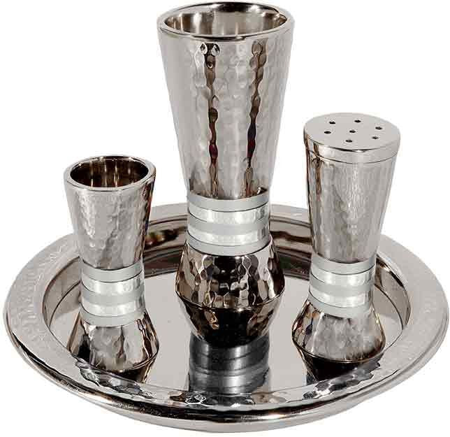 Emanuel Hammered Havdallah Set