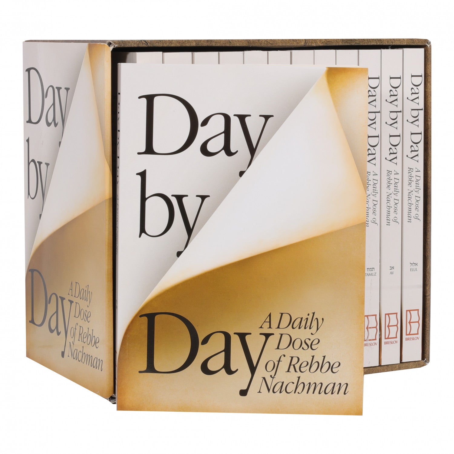 Day by Day - Chok Breslov, 13 Volume Set A Daily Dose of Rebbe Nachman