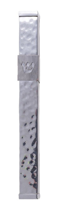 Hammered Nikale Mezuzah 5 Inch