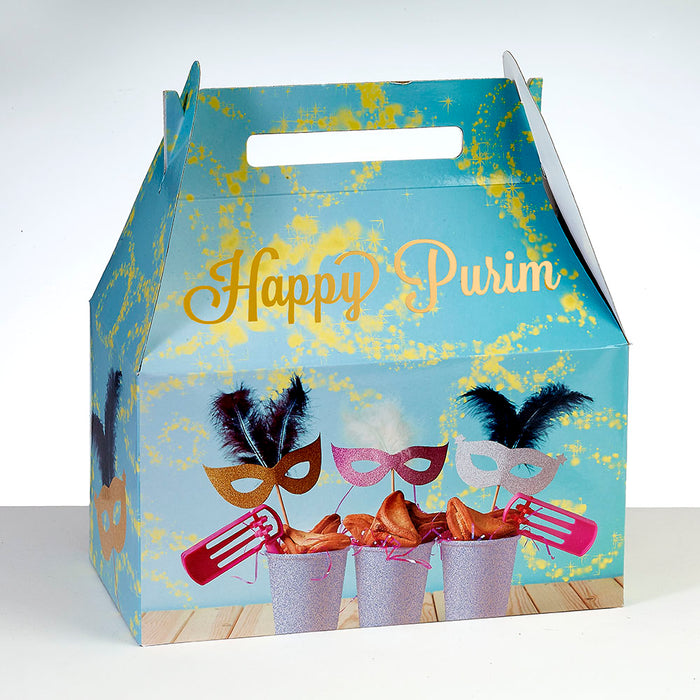 Large Purim Gift Box Pkg of 12