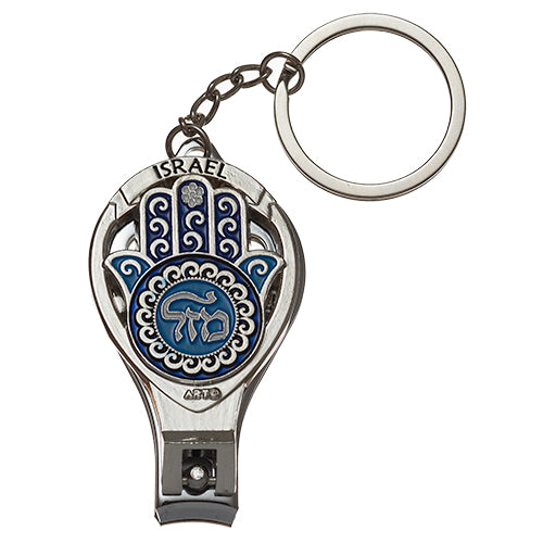 Key Holder With Nail Clippers Hamsa