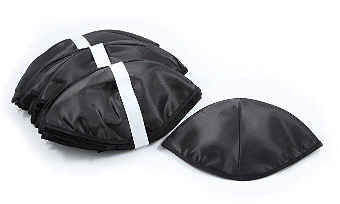 Mitzvahland Bulk Synagogue Shul Rayon Kippot - Gross 144 pieces