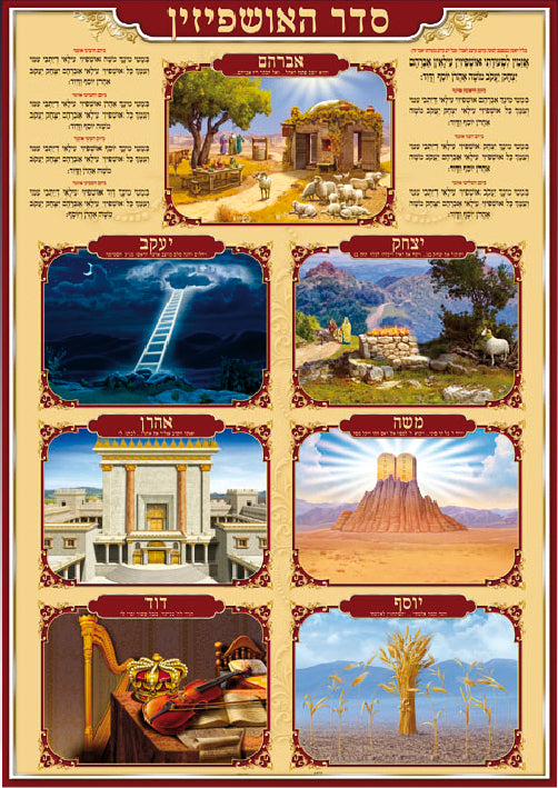 Laminated Poster - Ushpizin - Mitzvahland.com