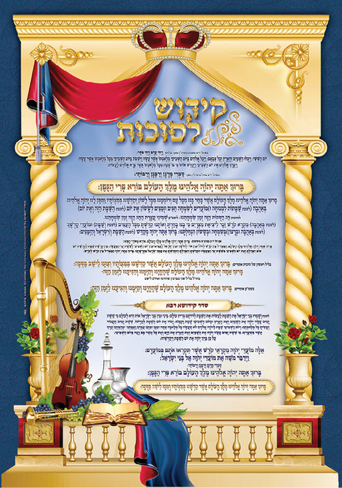 Laminated Poster - Kiddush