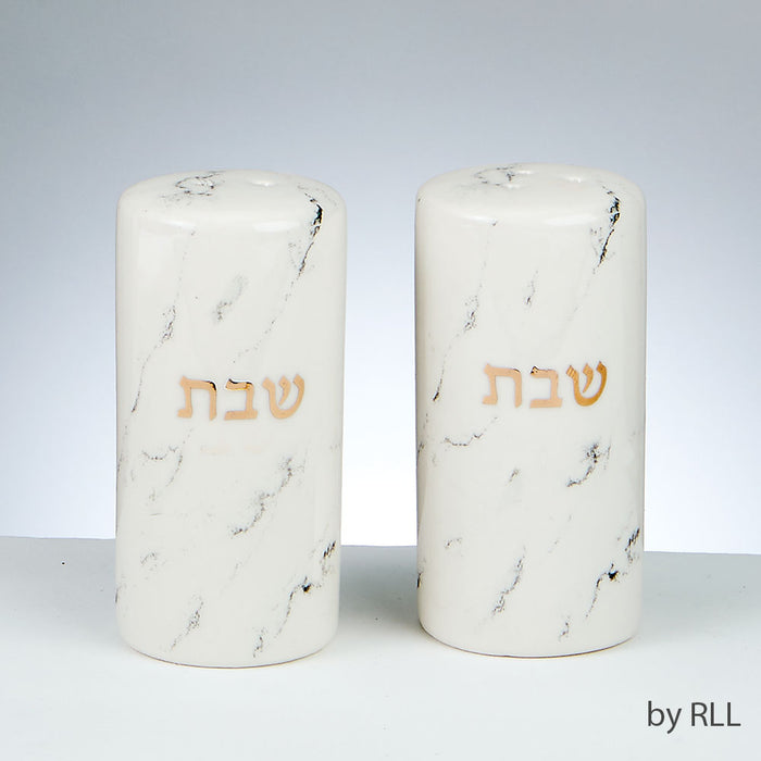 Salt & Pepper Shaker Set Marble Design