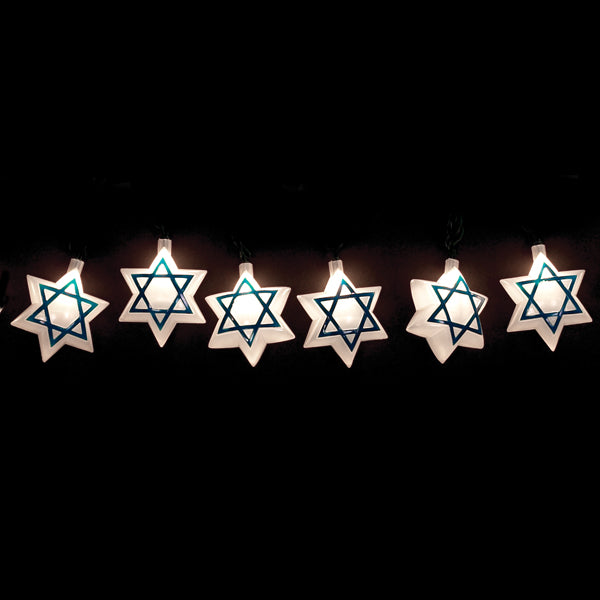 String Lights - Star of David