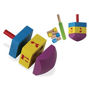 Do-It-Yourself Wood Dreidel with Wood Tools