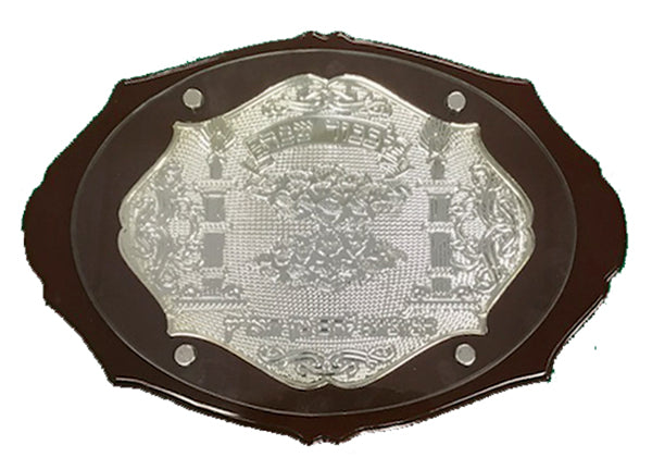 Oval Rosewood Board for Shabbat