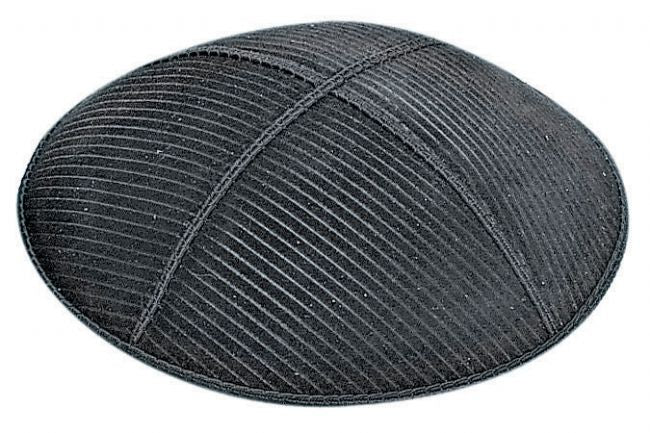 Thin Lines Embossed Kippah