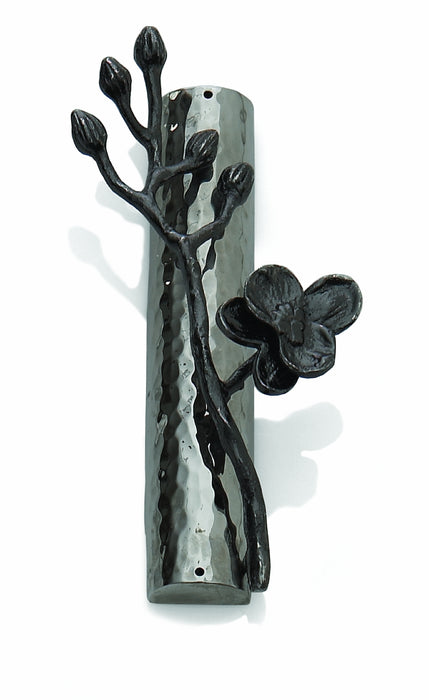 Black Orchid Mezuzah Mezuzah Free Shipping - Mitzvahland.com All your Judaica Needs!