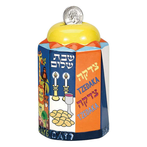 Days Of Creation Tzedakah Box Box