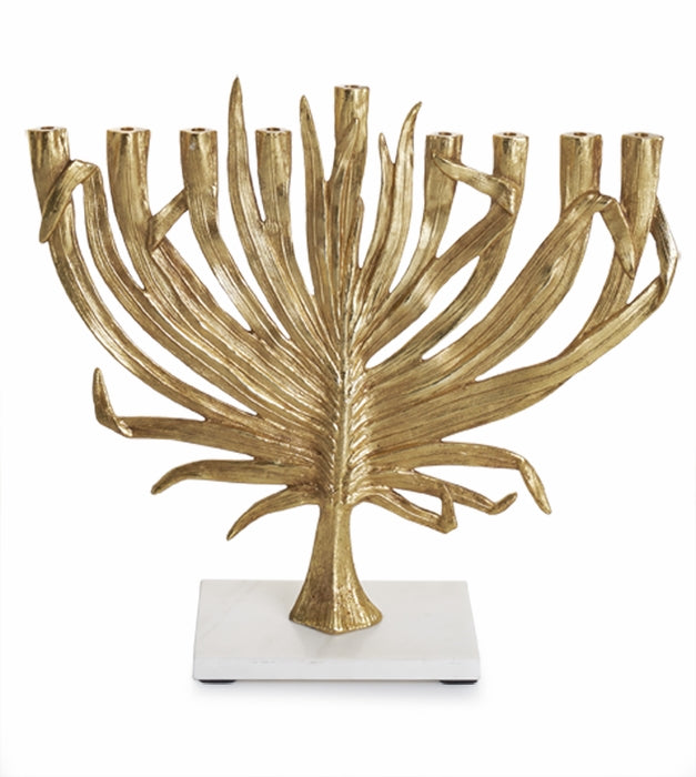 Palm Menorah Gold Michael Aram