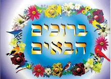 Laminated Poster - Bruchim Habaim ~ Welcome