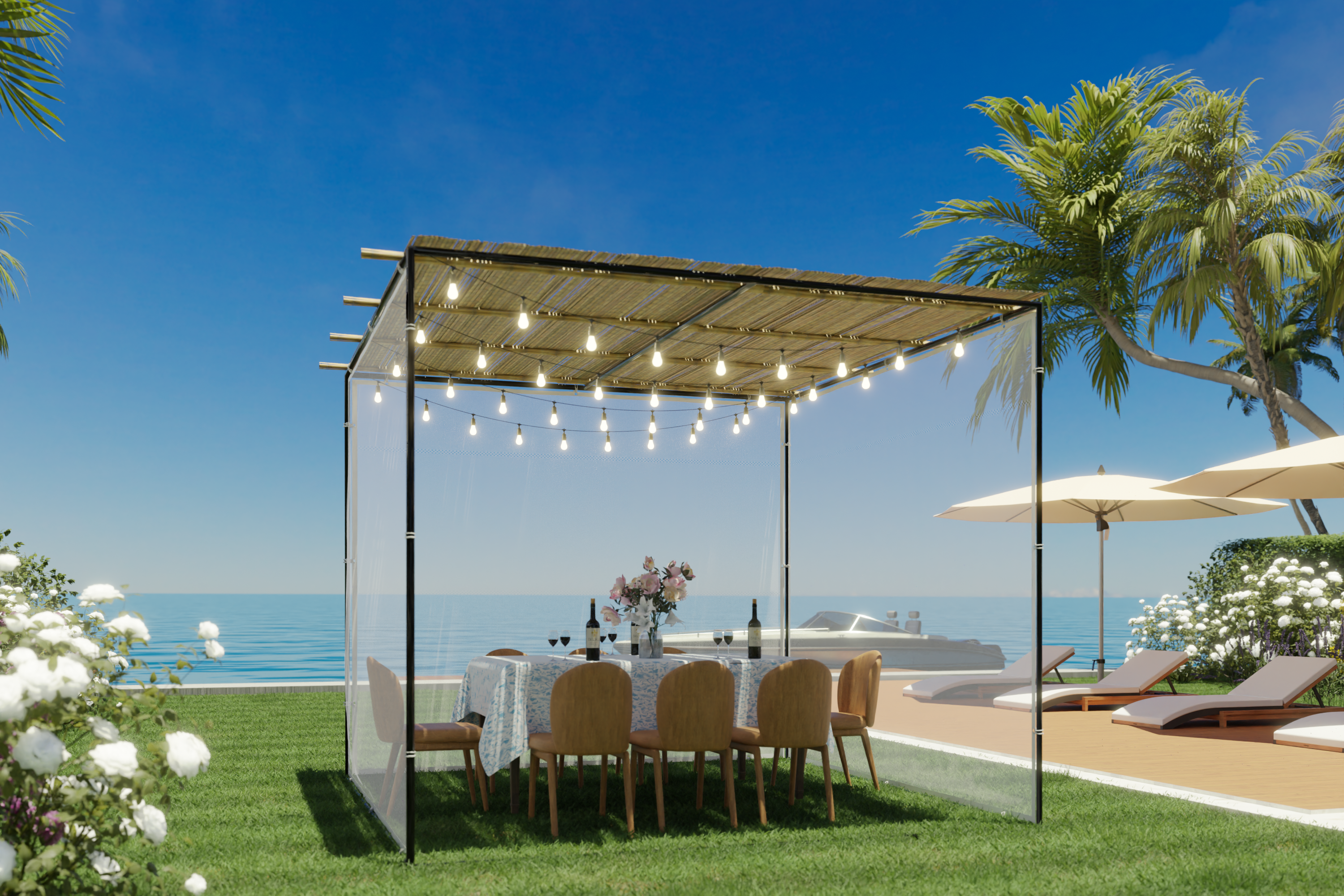 AirMesh Sukkah - Certified Kosher - 10'x10'
