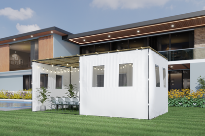 XL Adjustable Sukkah Kit - 100 Sizes in 1 Kit! - Certified Kosher  up to 10'x20'
